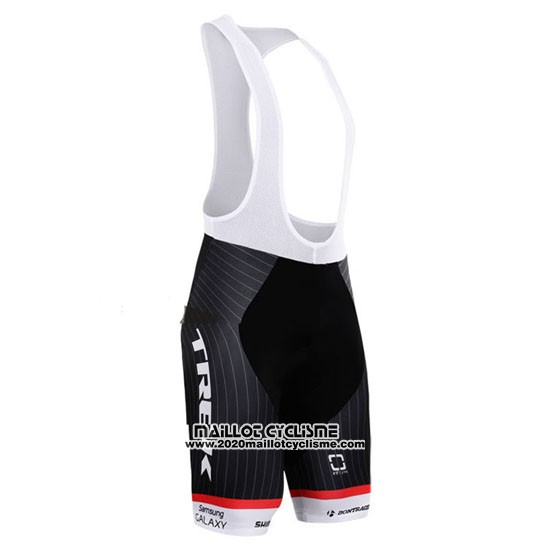 2015 Maillot Ciclismo Trek Factory Racing Factory Racing Blanc Rouge Manches Courtes et Cuissard